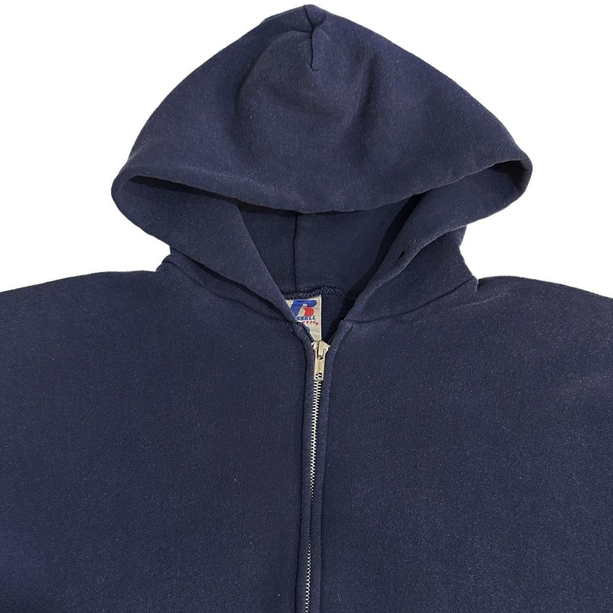 RUSSELL ATHLETIC Zip-Up Hoodie 紺 L ラッセル アスレチック RUSSELL ATHLETIC Zip-Up Hoodie 紺 L ラッセル アスレチック