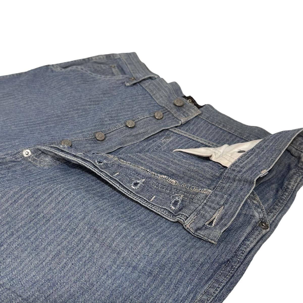 USA製 90s RRL HBT Cotton Work Pants 青 W35×L29 ダブルアール USA製 90s RRL HBT Cotton Work Pants 青 W35×L29 ダブルアール