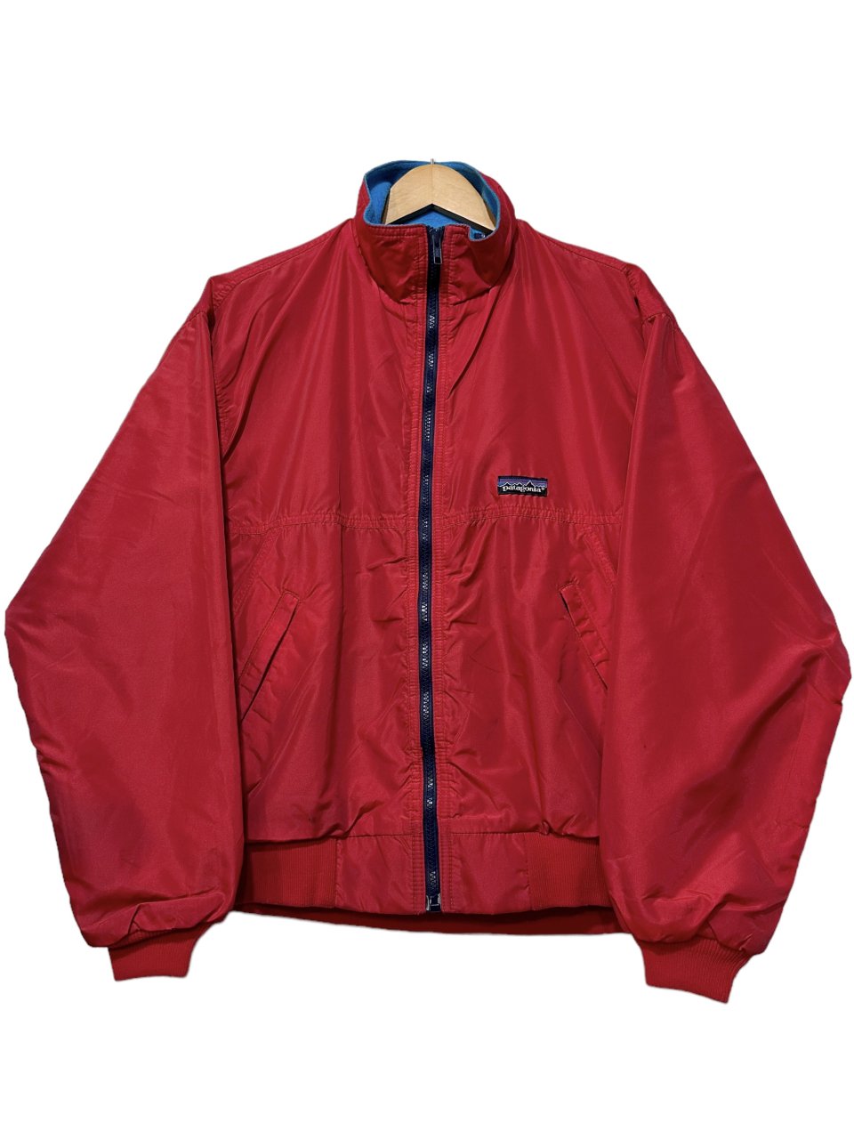 USA製 88年 patagonia Shelled Capilene Jacket (French Red×Peacock