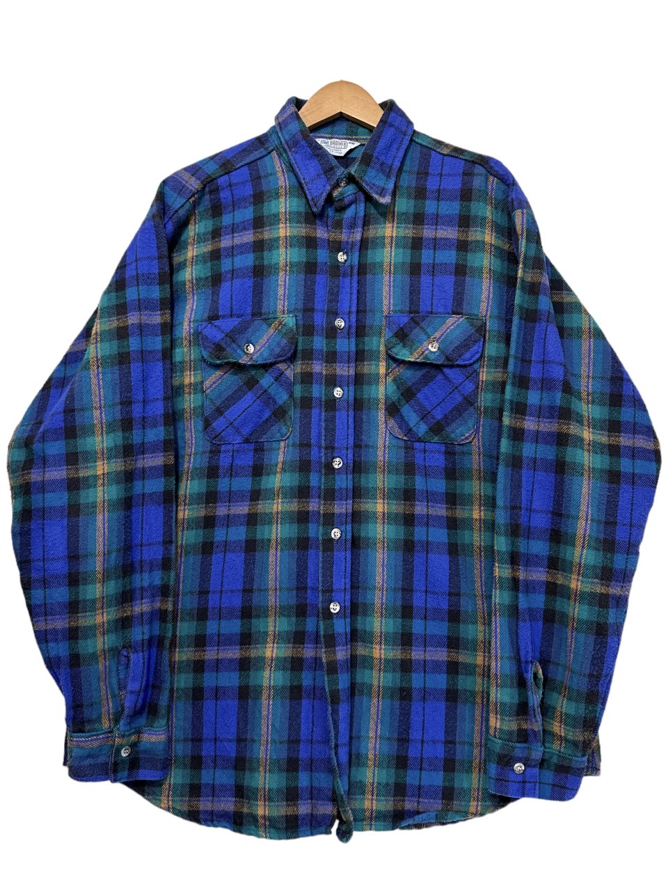 70's〜 five brother flannel shirt
