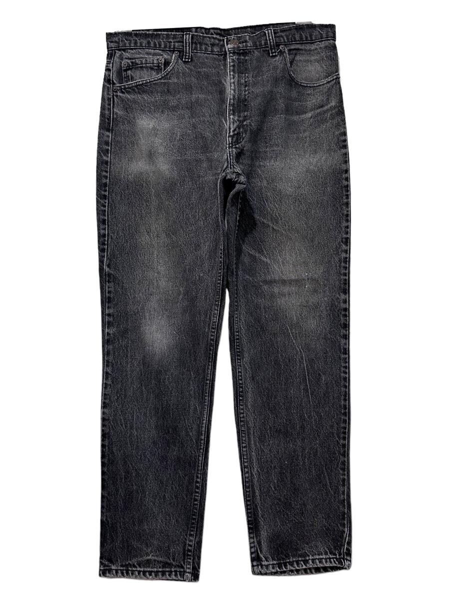 カナダ製 90s~00s Levi's 512 Black Denim Pants 黒 W36×L30