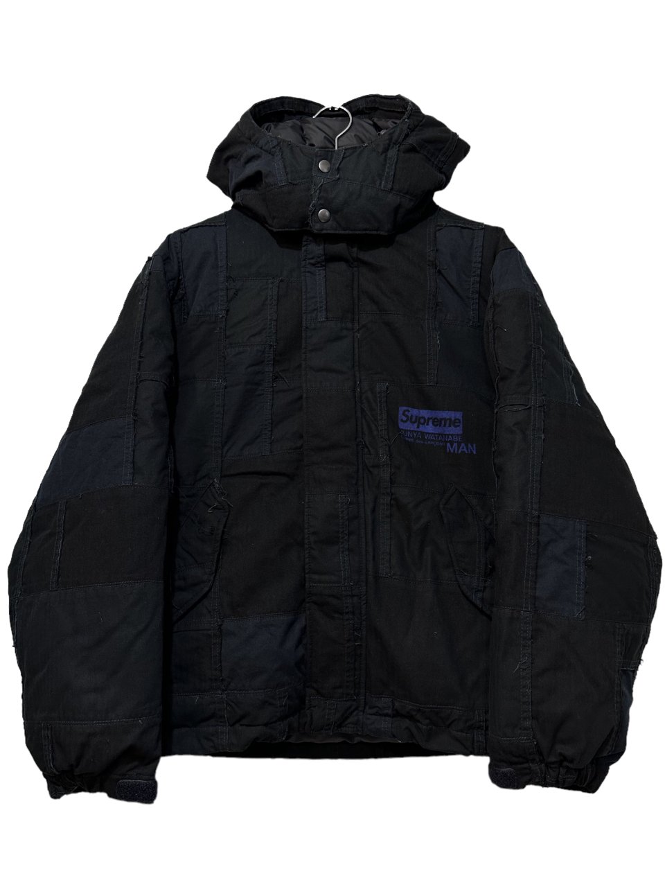supreme puffy  jacket  黒 M
