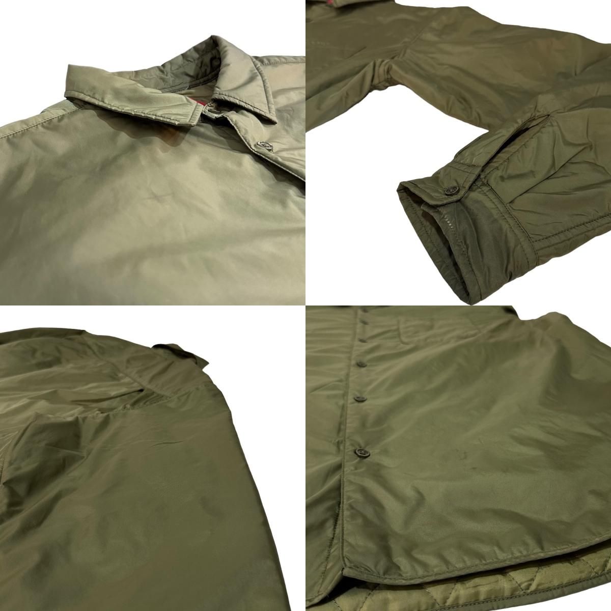22AW SUPREME Nylon Filled Shirt オリーブ XL シュプリーム 22AW SUPREME Nylon Filled Shirt オリーブ XL シュプリーム