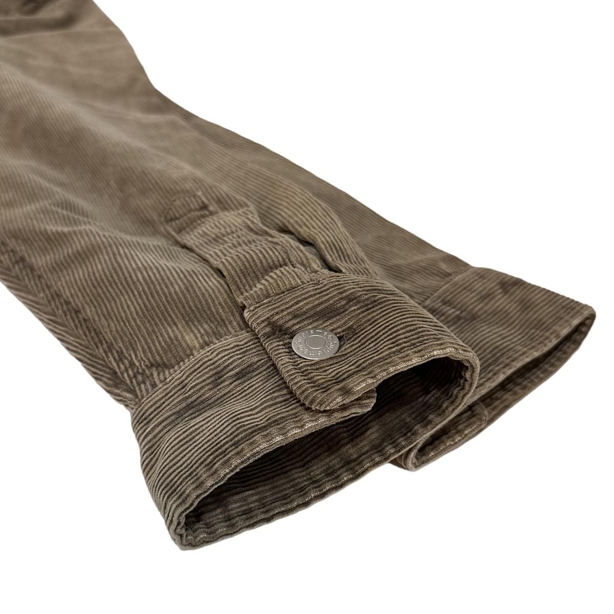 21SS SUPREME Washed Corduroy Shirt 茶 XL シュプリーム 21SS SUPREME Washed Corduroy Shirt 茶 XL シュプリーム