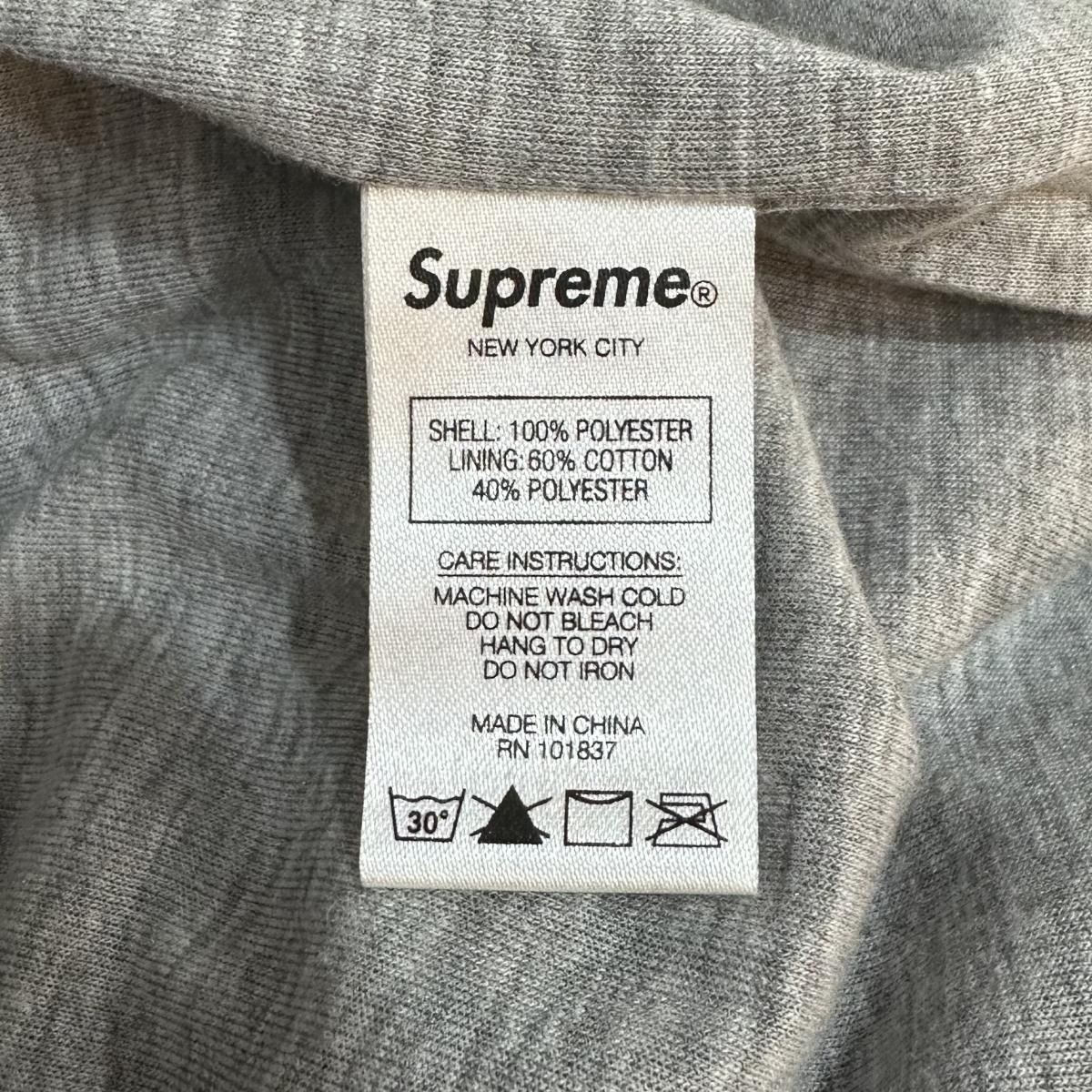 新品 19AW SUPREME Piping Warm Up Pullover 黒 L シュプリーム 新品 19AW SUPREME Piping Warm Up Pullover 黒 L シュプリーム