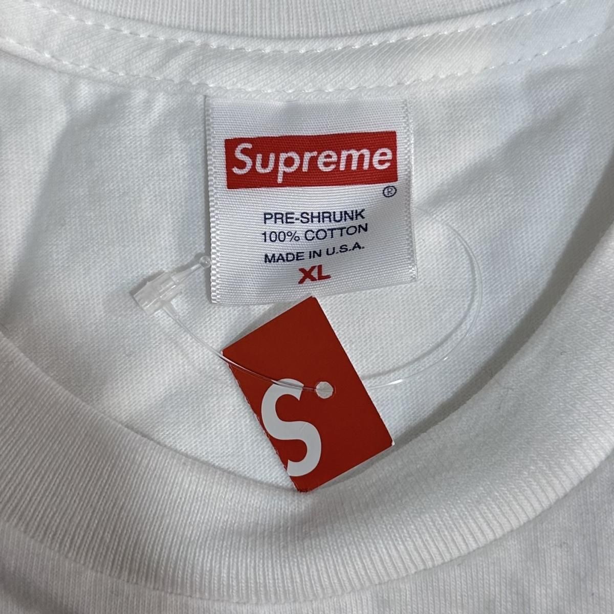 21AW supreme Rick Rubin Tee WHITE