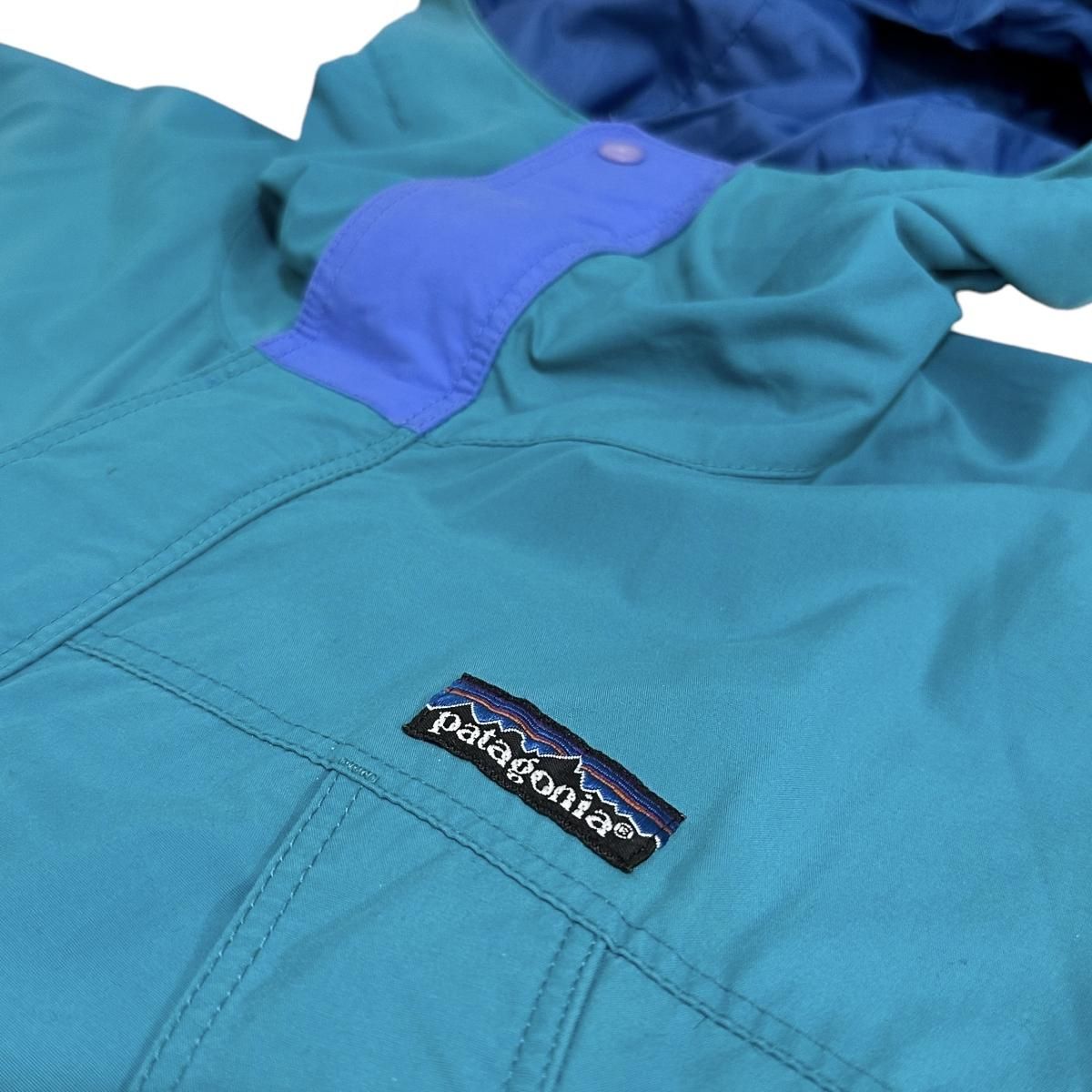 91年製 patagonia Storm Jacket 緑青 S 90s パタゴニア ストーム 91年製 patagonia Storm Jacket 緑青 S 90s パタゴニア ストーム