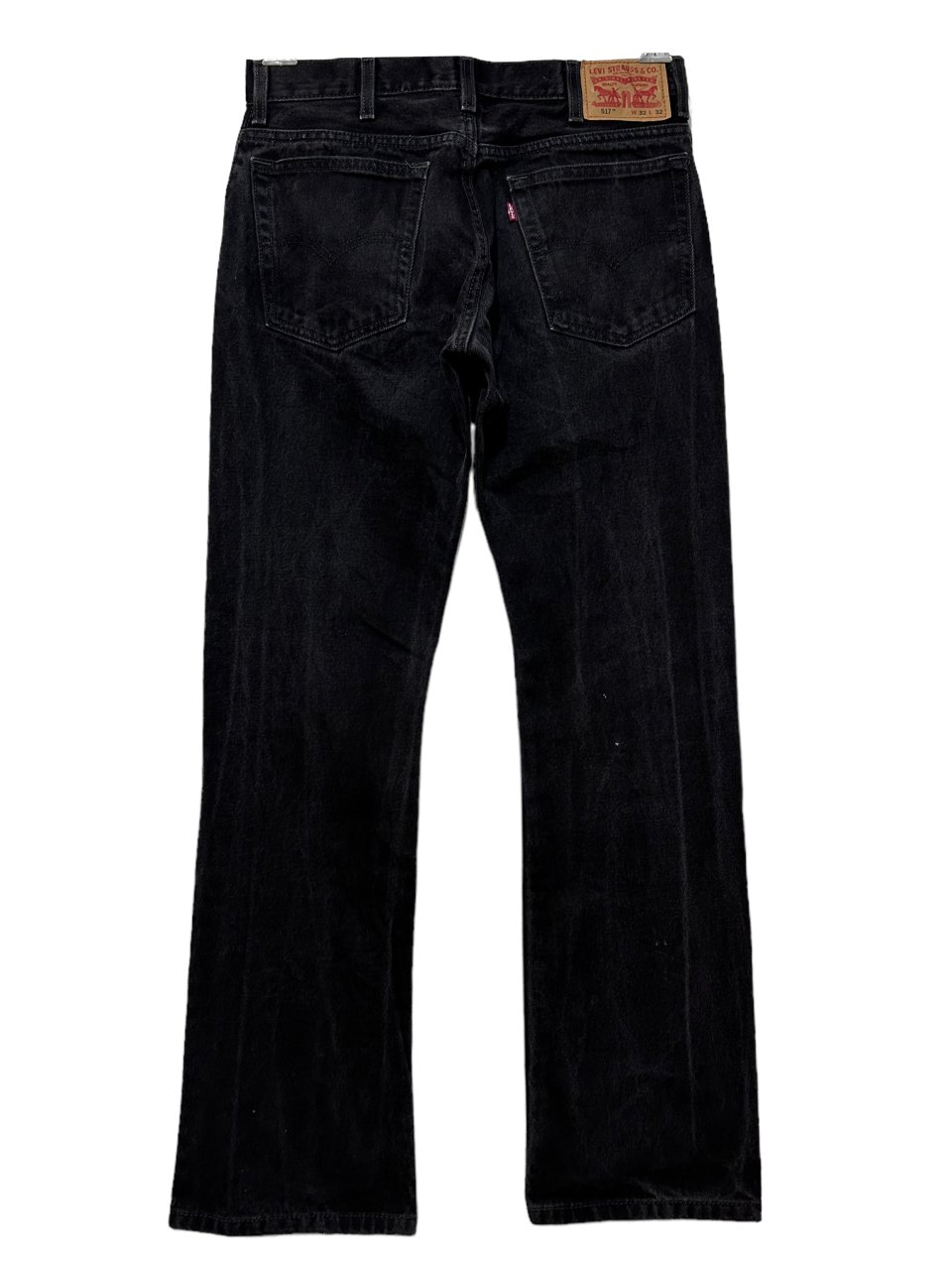 00s Levi's 517 Black Denim Pants 黒 W32×L32 リーバイス Levis