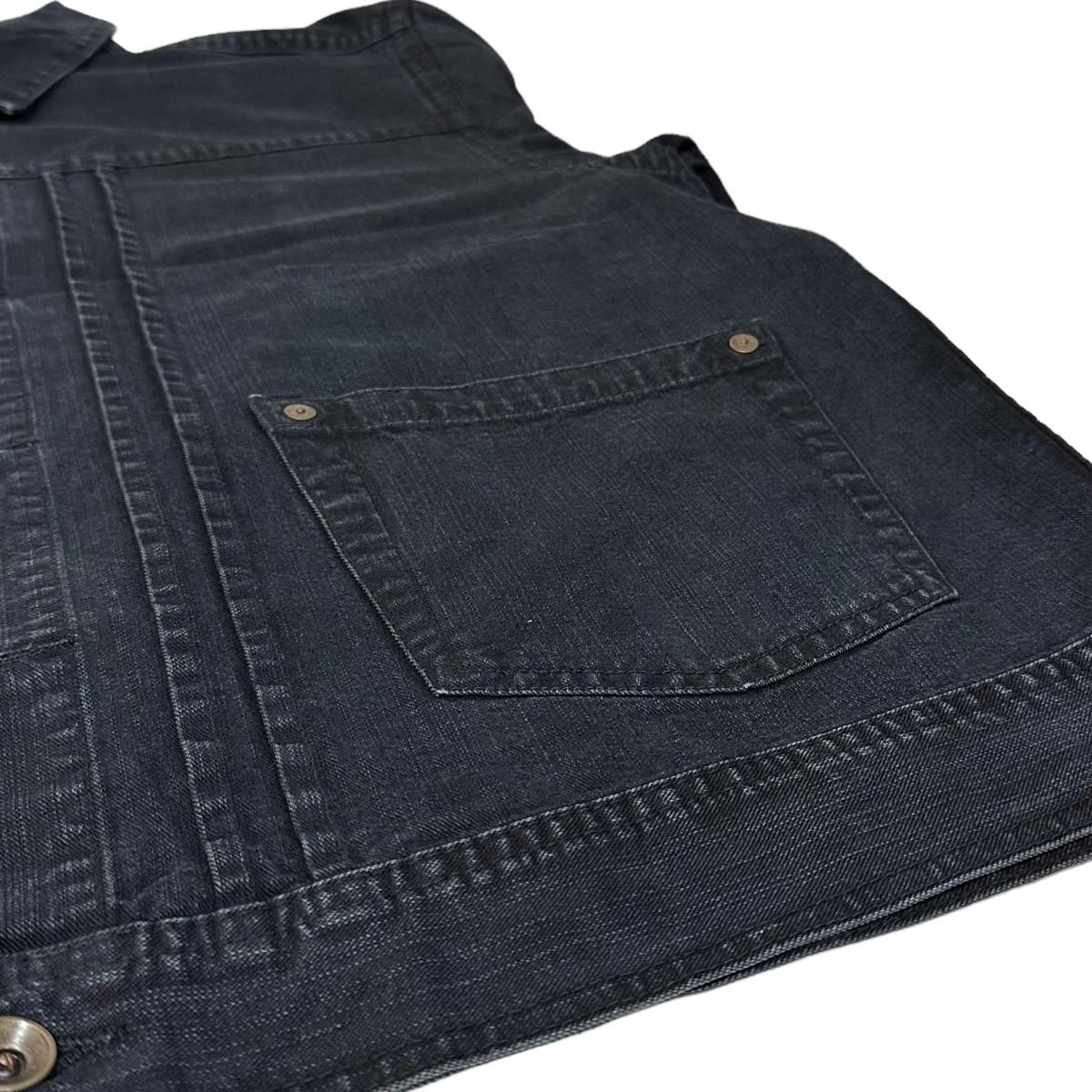00s Sean John Black Denim Jacket 黒 XL ショーンジョン デニム 00s Sean John Black Denim Jacket 黒 XL ショーンジョン デニム