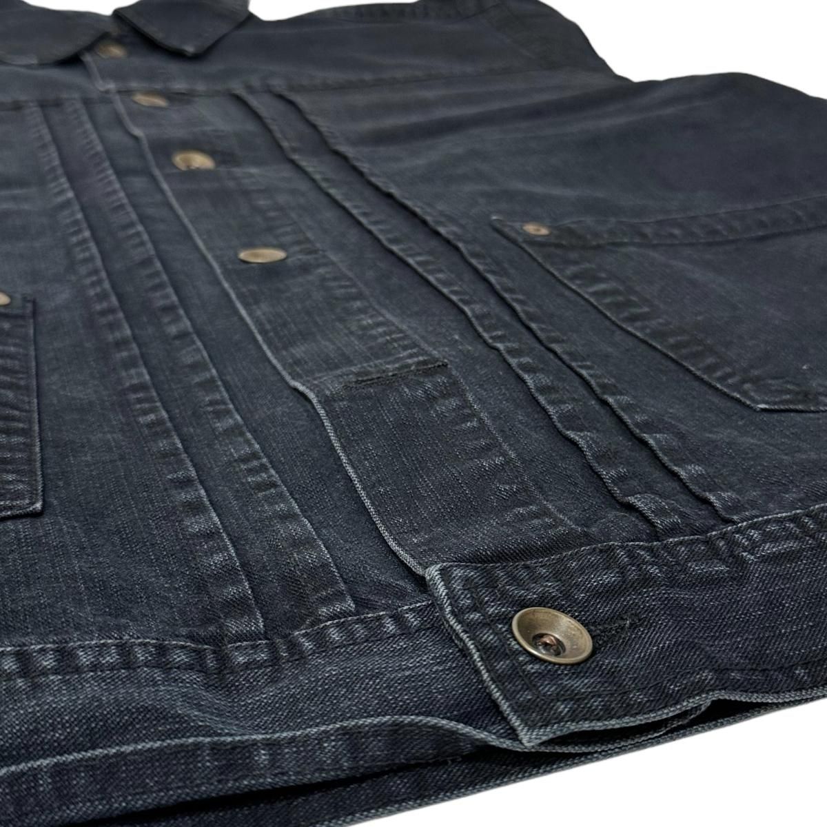 00s Sean John Black Denim Jacket 黒 XL ショーンジョン デニム 00s Sean John Black Denim Jacket 黒 XL ショーンジョン デニム