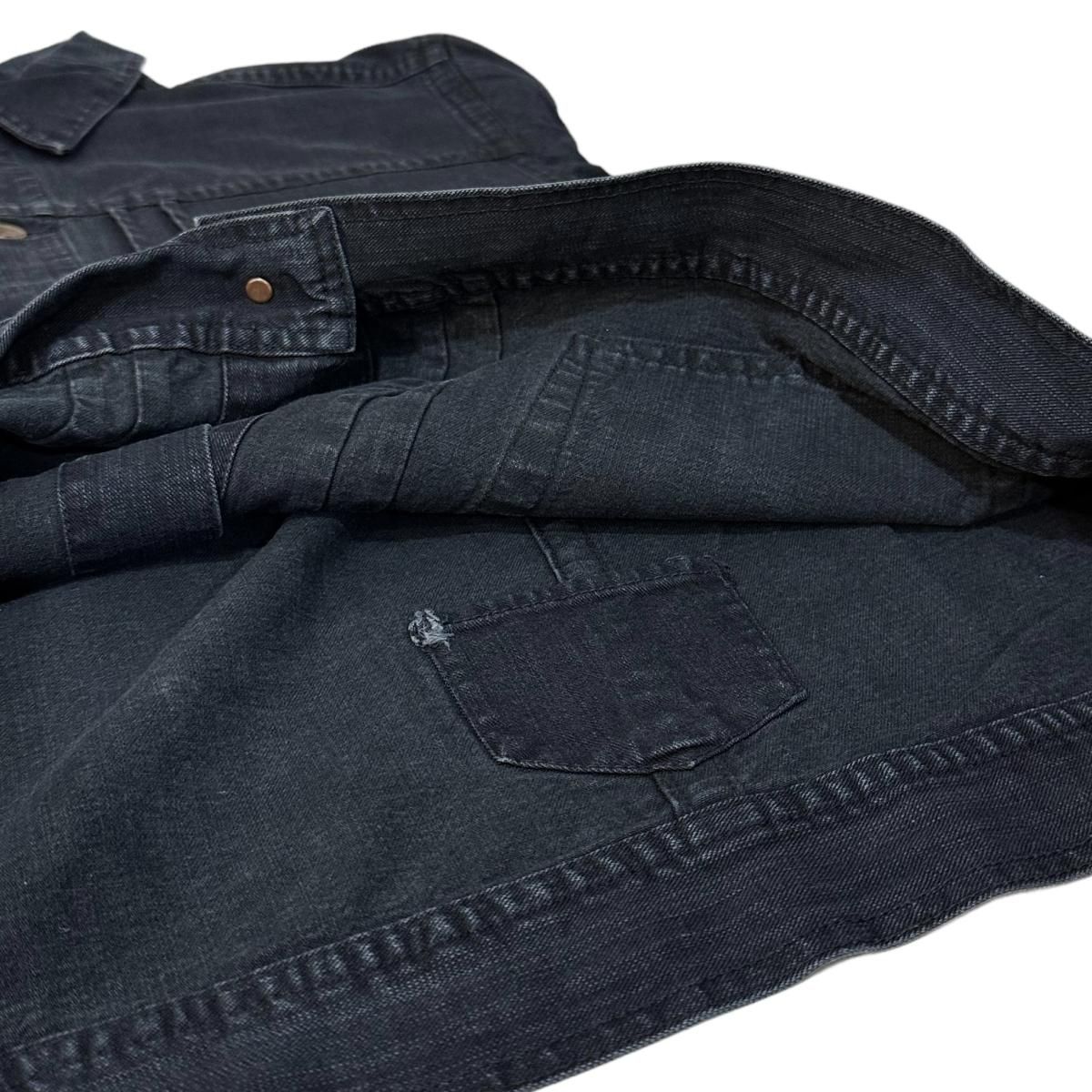 00s Sean John Black Denim Jacket 黒 XL ショーンジョン デニム 00s Sean John Black Denim Jacket 黒 XL ショーンジョン デニム
