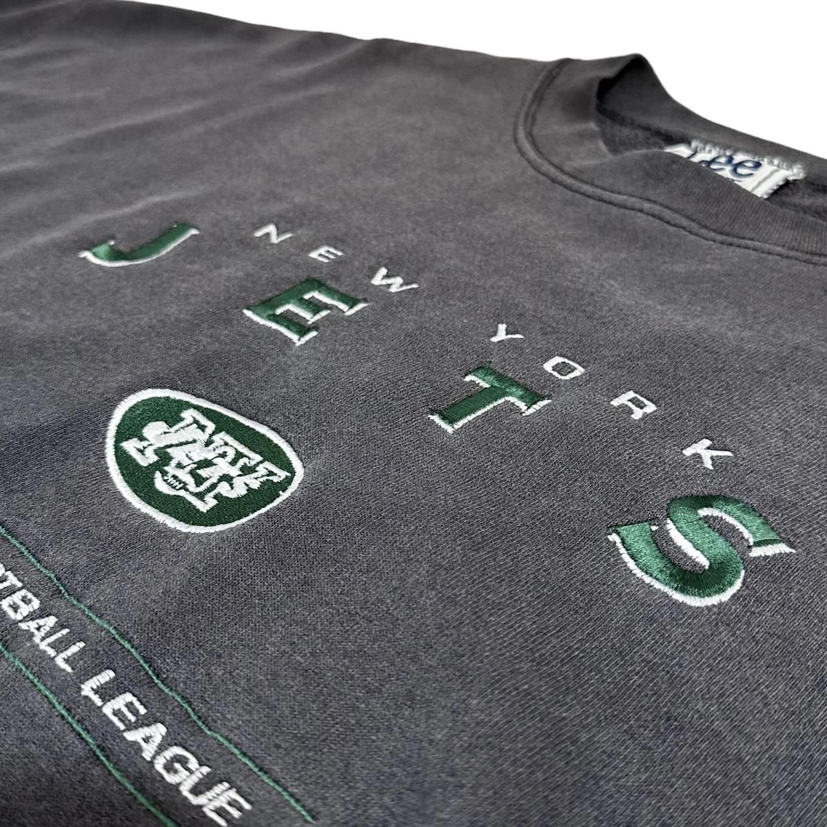 New York Jets Vintage 90s Embroidered Sweatshirt Lee Sport