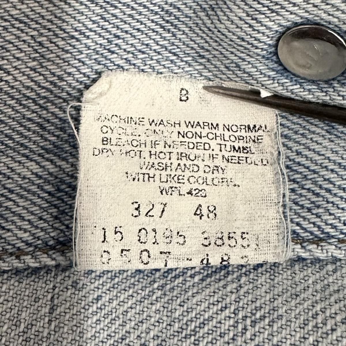 USA製 95年 Levi's 70507-4834 Denim Jacket 青 XL 90s Levis USA製 95年 Levi's 70507-4834 Denim Jacket 青 XL 90s Levis