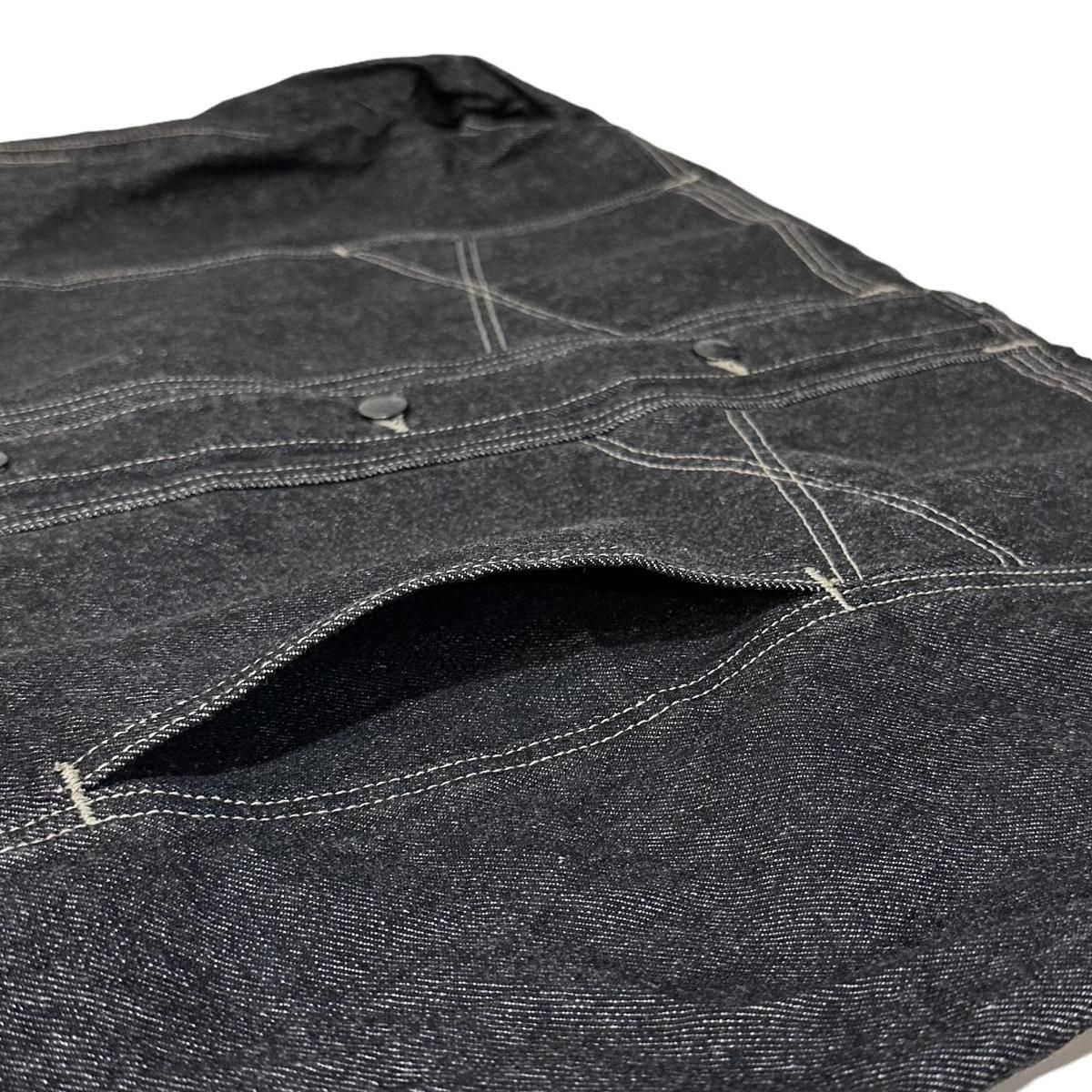 00s MARITE + FRANCOIS GIRBAUD Black Denim Jacket 黒 XXL 00s MARITE + FRANCOIS GIRBAUD Black Denim Jacket 黒 XXL