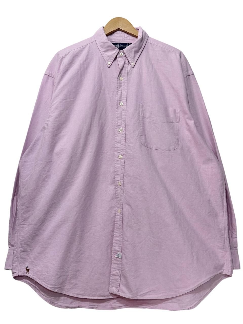 BIG SHIRT ビッグポロ　長袖シャツ　90s