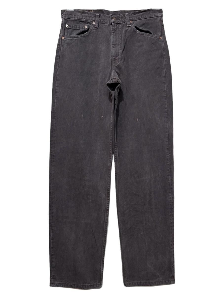 USA製 96年 Levi's 555 Over Dyed Denim Pants 茶灰 W32×L32 90s USA製 96年 Levi's 555 Over Dyed Denim Pants 茶灰 W32×L32 90s