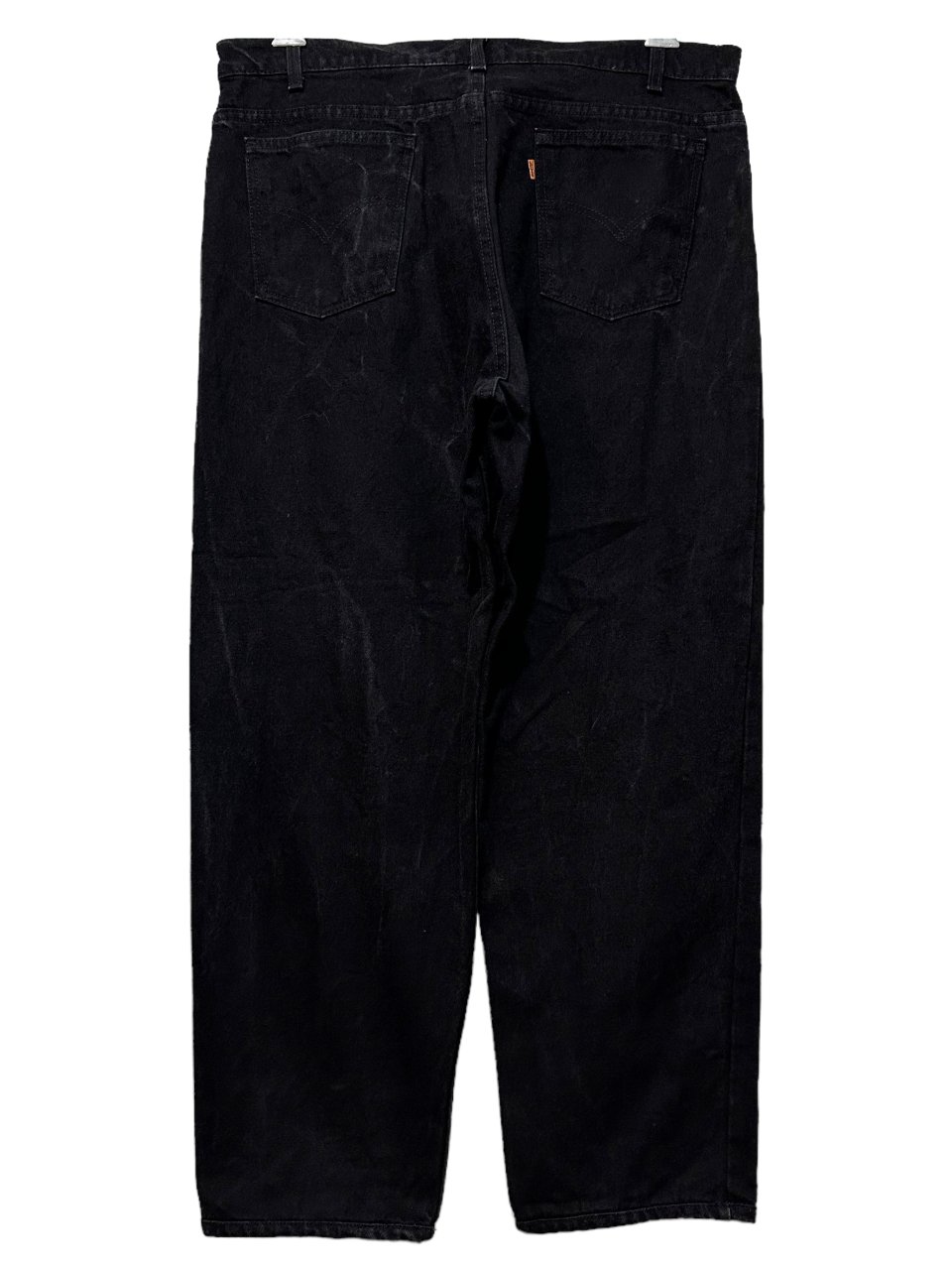 USA製 96年製 Levi's 550 Black Denim Pants 黒 W39×L29 90s リーバイス Levis ブラックデニムパンツ  テーパード 後染め アメリカ製 古着 - NEWJOKE ONLINE STORE