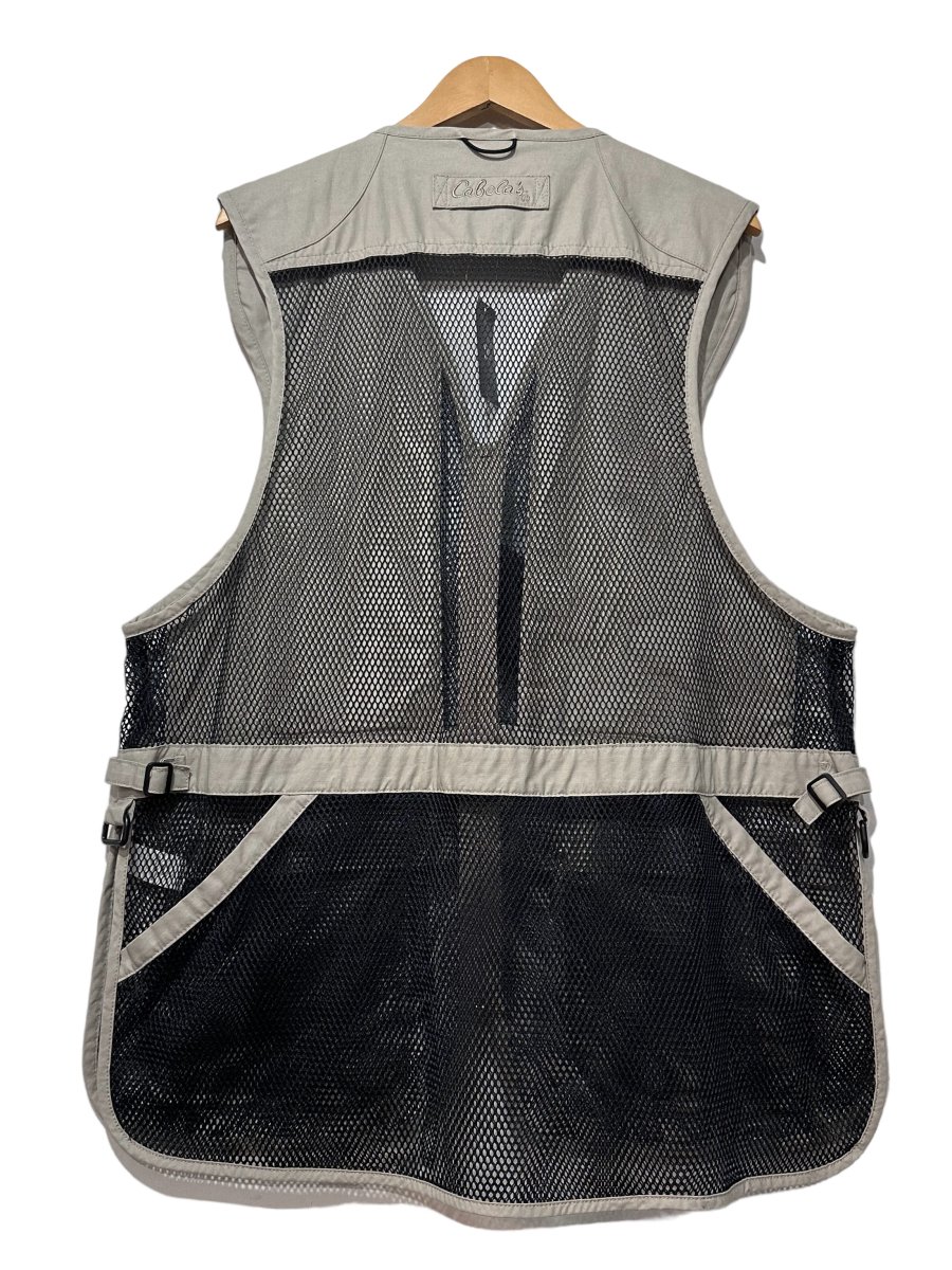 90s~00s Cabela's Fishing Vest カーキ XL カベラス フィッシング