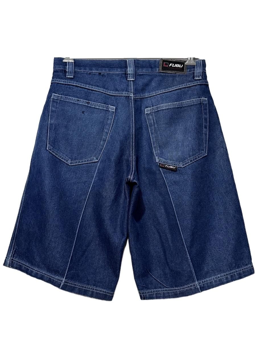 00s FUBU Denim Shorts 紺 34 フブ デニムショーツ ヒップホップ 00s FUBU Denim Shorts 紺 34 フブ デニムショーツ ヒップホップ