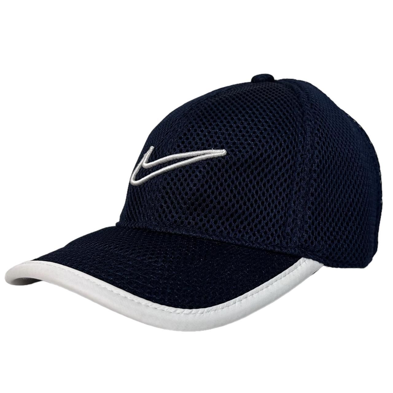 新品 NIKE GOLF Logo Mesh Cap 紺 ナイキ ゴルフ メッシュ