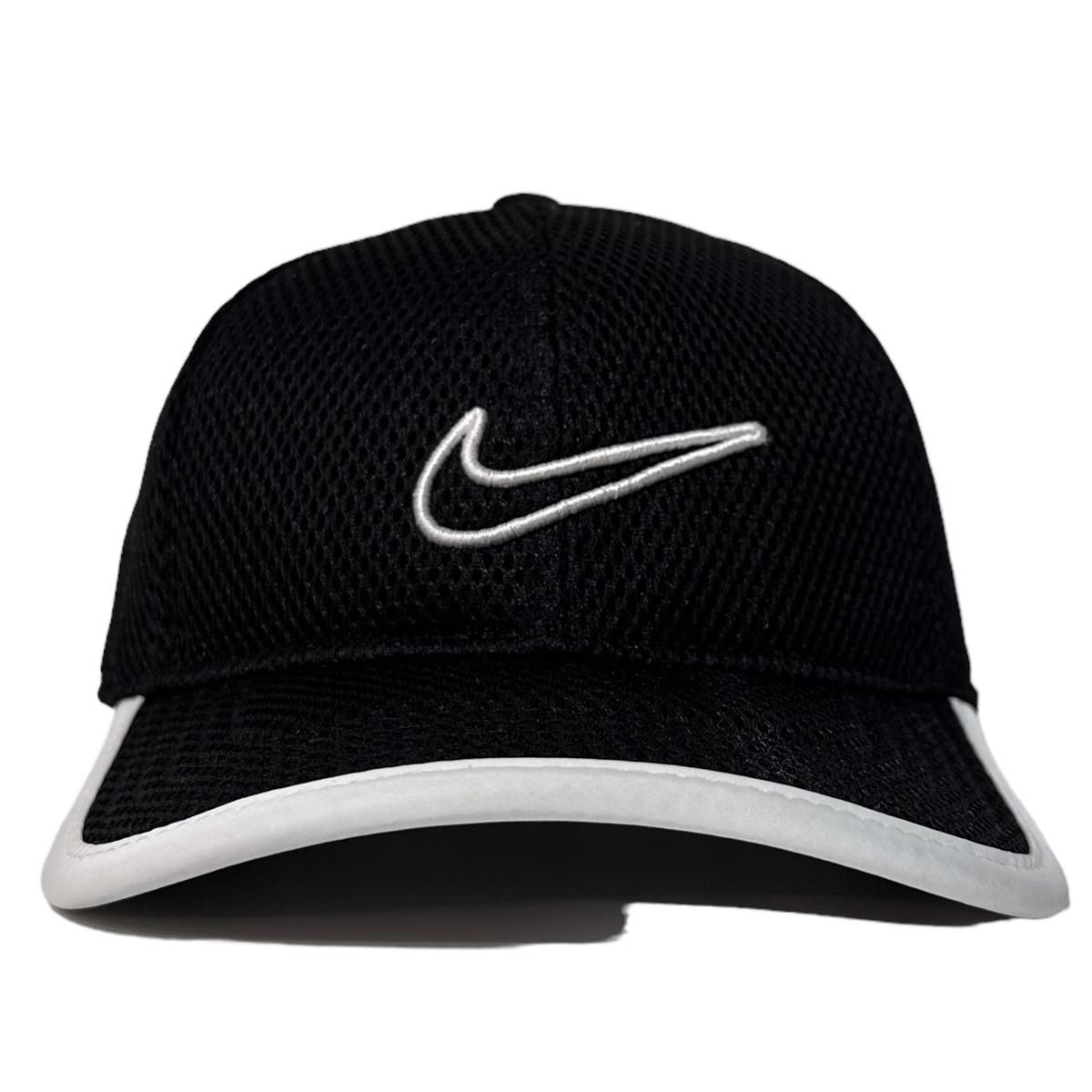 新品 NIKE GOLF Logo Mesh Cap 黒 ナイキ ゴルフ メッシュ