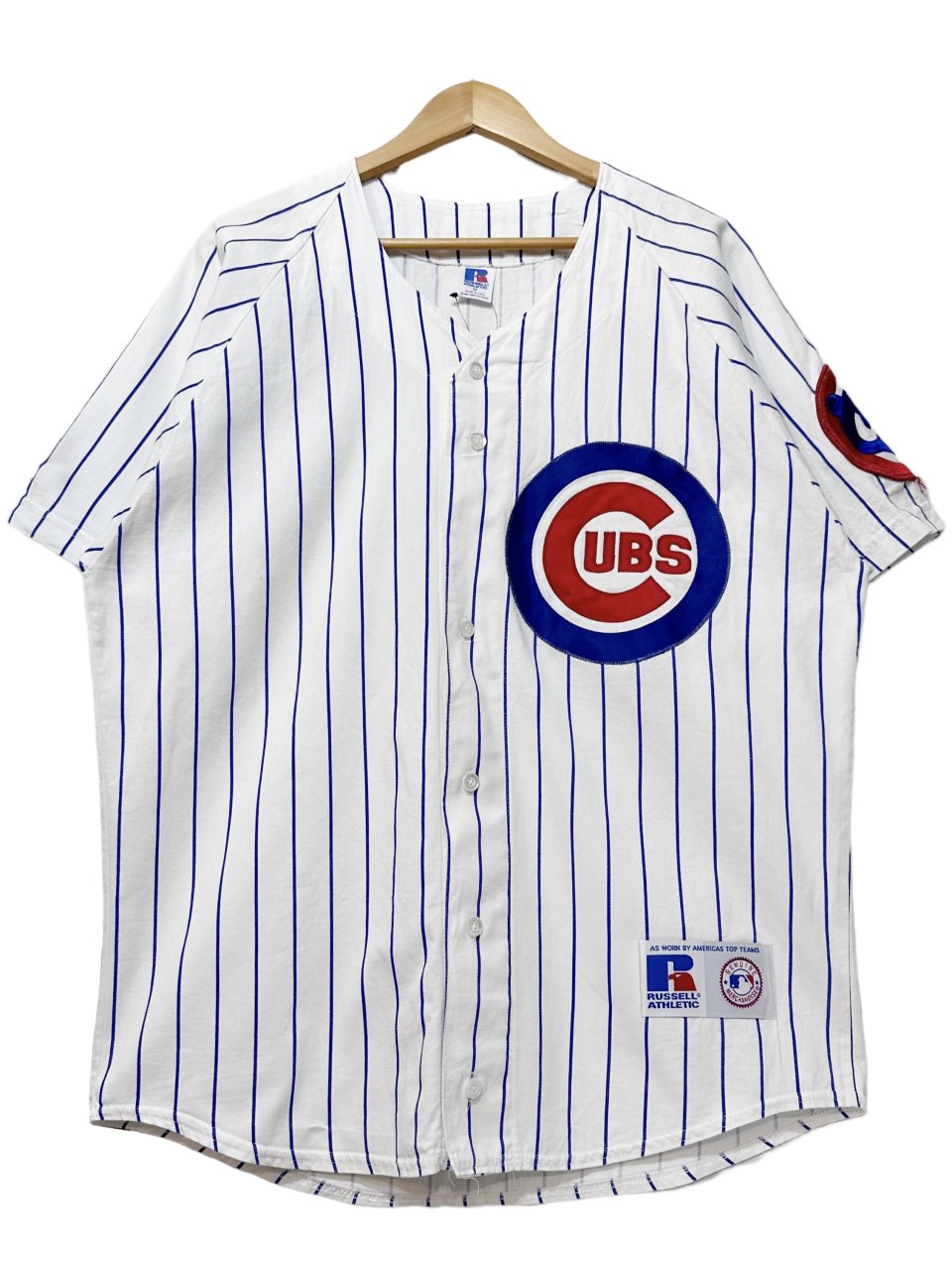 Russell Athletic Chicago Cubs Grey Baseball Jersey
