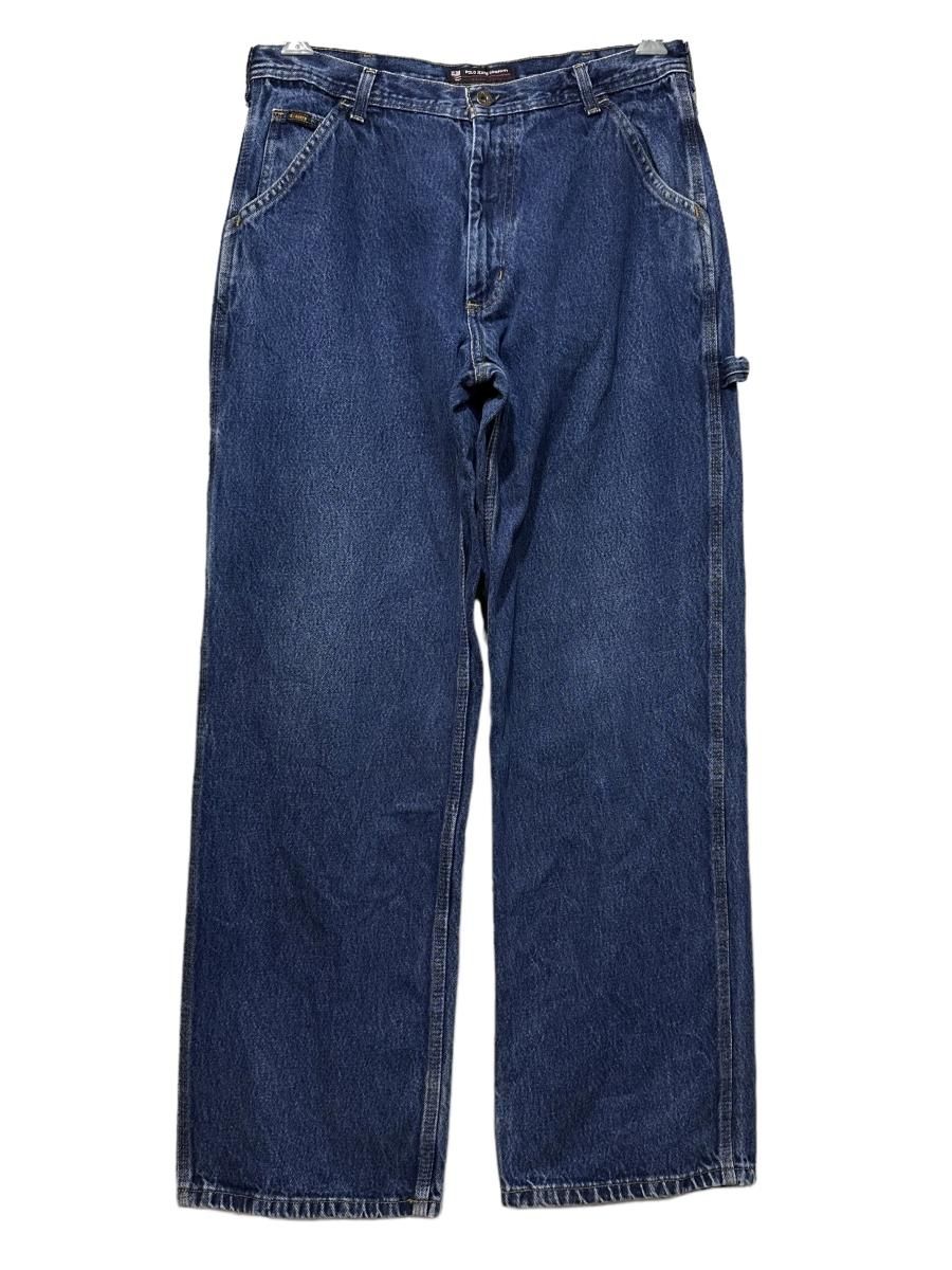 POLO JEANS Denim Painter Pants 紺 W33×L32 ポロジーンズ POLO JEANS Denim Painter Pants 紺 W33×L32 ポロジーンズ