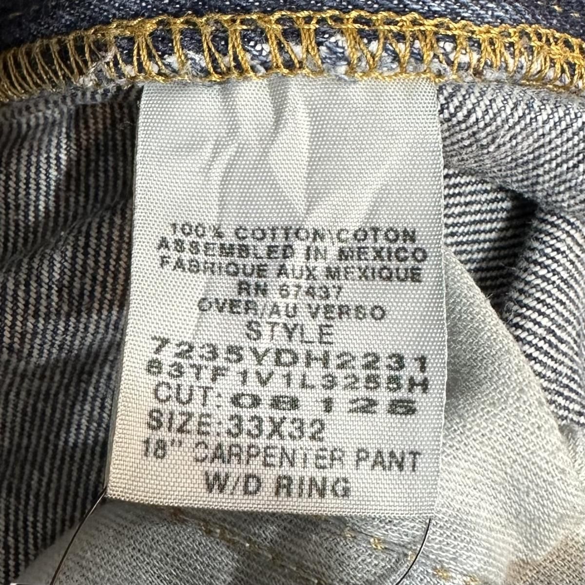 POLO JEANS Denim Painter Pants 紺 W33×L32 ポロジーンズ