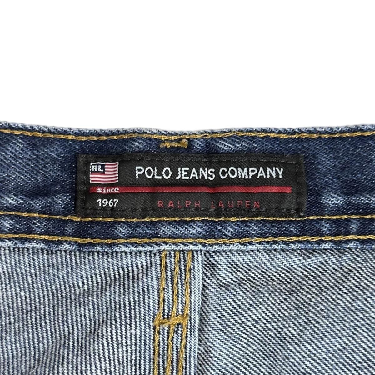 POLO JEANS Denim Painter Pants 紺 W33×L32 ポロジーンズ POLO JEANS Denim Painter Pants 紺 W33×L32 ポロジーンズ