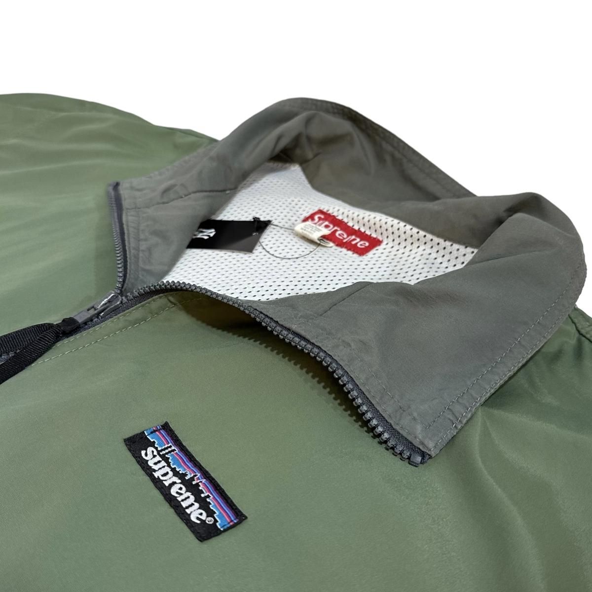 USA製 98AW SUPREME patagonia Logo Nylon Jacket オリーブ XL USA製 98AW SUPREME patagonia Logo Nylon Jacket オリーブ XL
