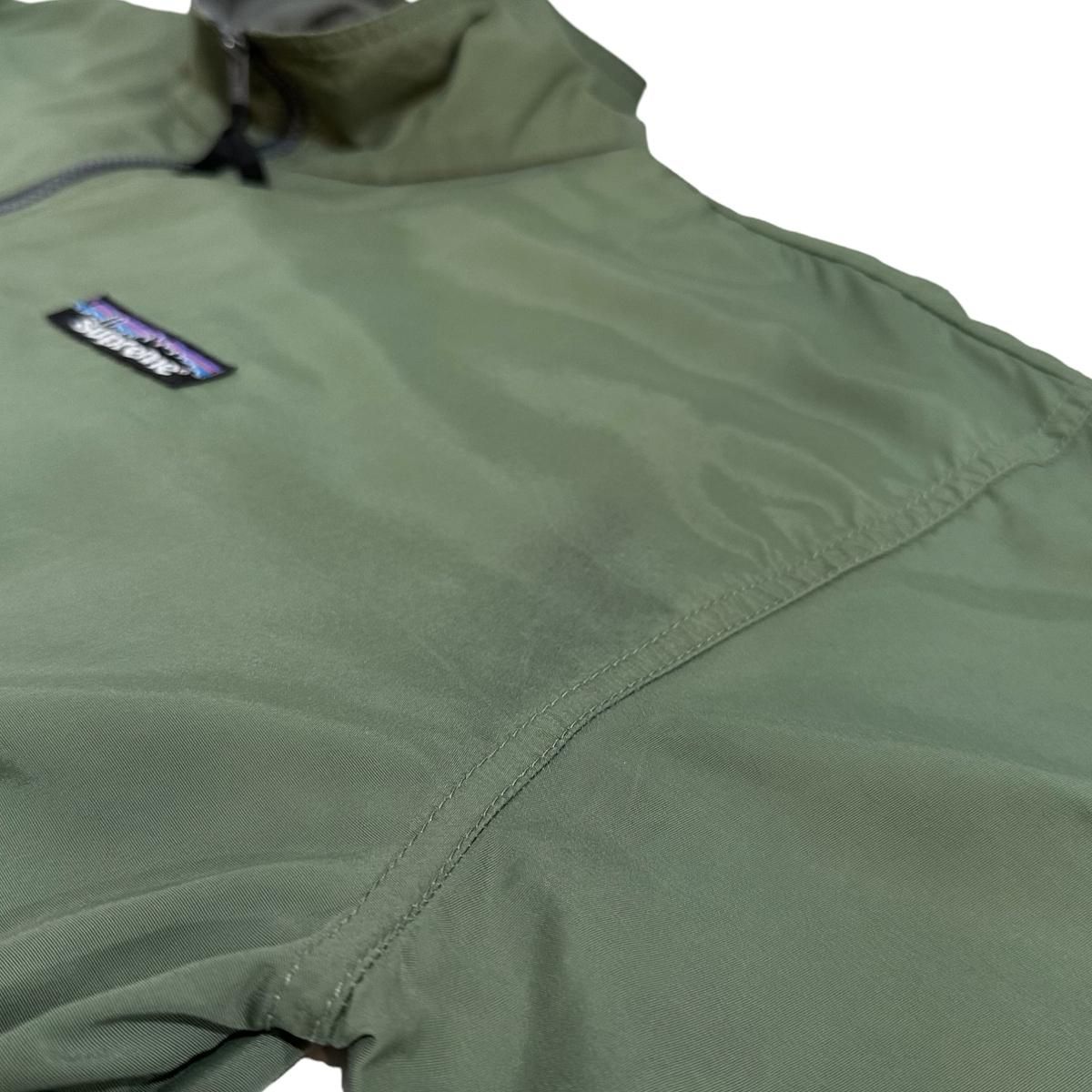 USA製 98AW SUPREME patagonia Logo Nylon Jacket オリーブ XL USA製 98AW SUPREME patagonia Logo Nylon Jacket オリーブ XL