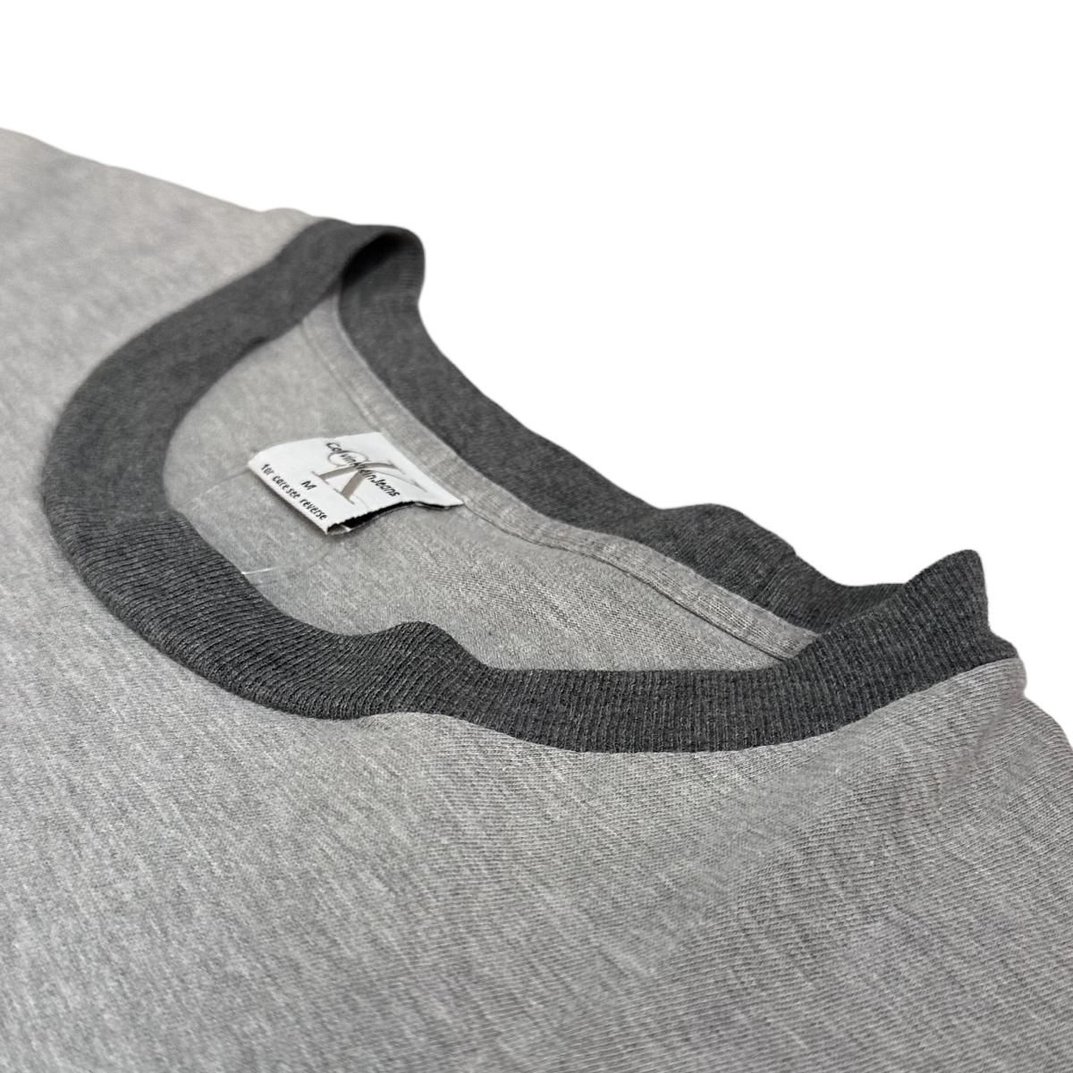 [  Jeans] コットンckシーズナルロゴリンガーTシャツ Calvin Klein Jeans] コットンckシーズナルロゴリンガーTシャツ
