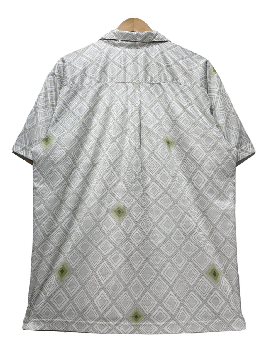 06年製 patagonia Rhythm Polyester S/S Shirt 緑 L 00s パタゴニア