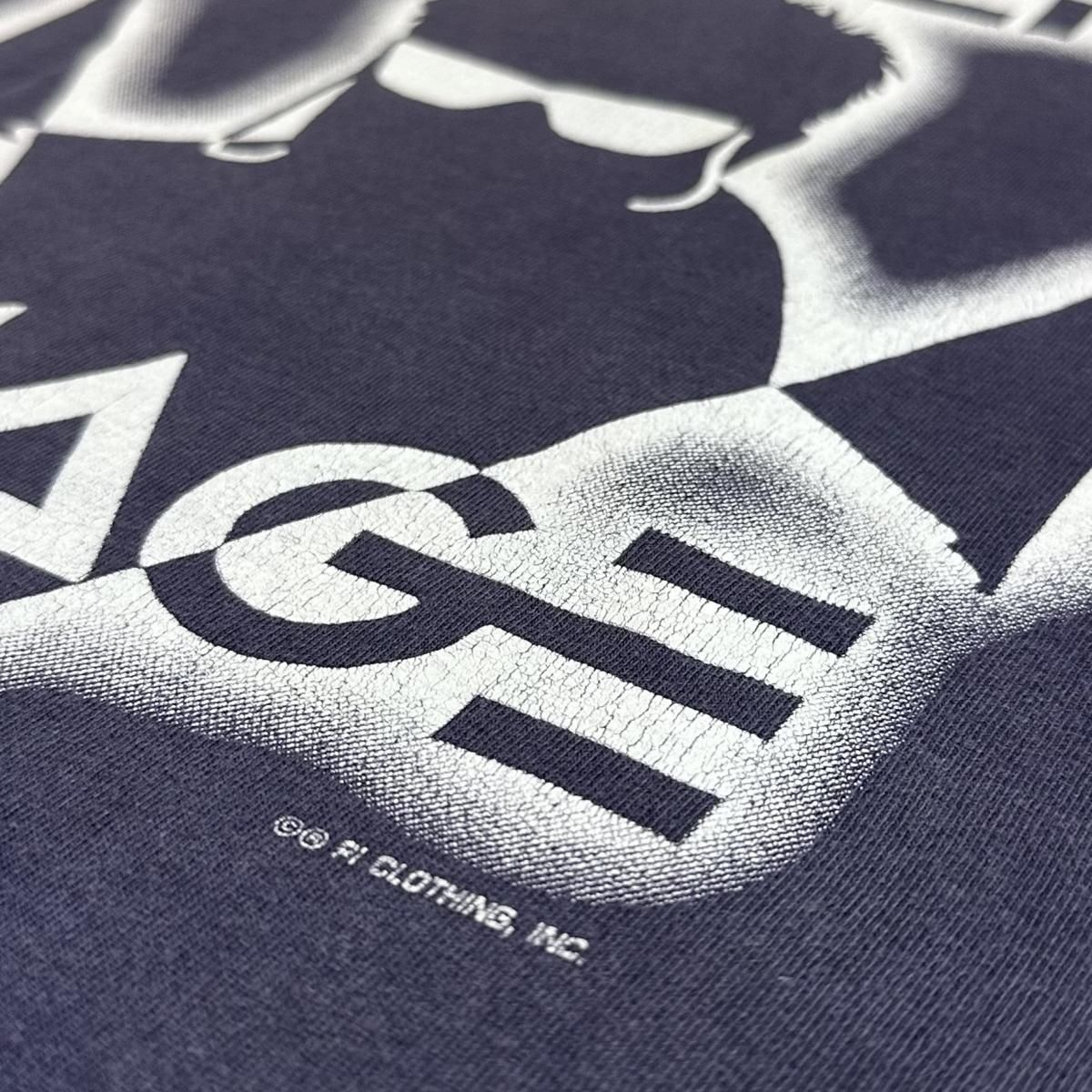 USA製 90s PUBLIC IMAGE Print S/S Tee 紺 XL パブリック USA製 90s PUBLIC IMAGE Print S/S Tee 紺 XL パブリック