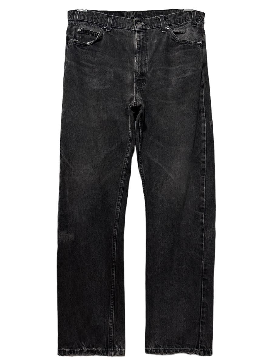 美シルエット☆LVC 505 マニアックなディテール後染め黒LEVIS 激