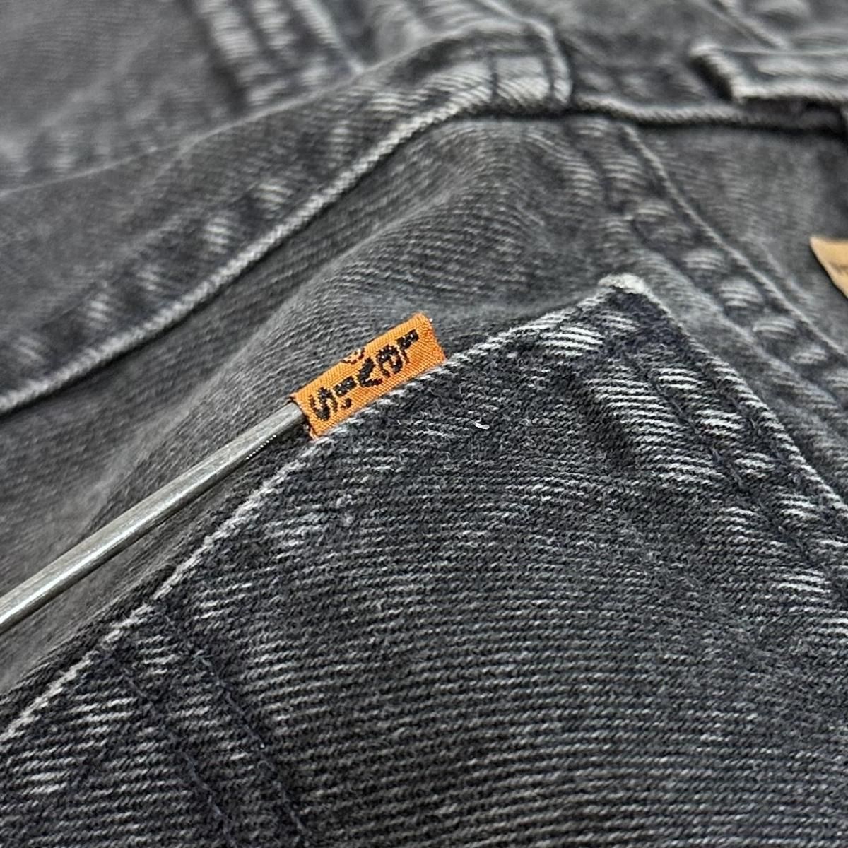 USA製 97年 Levi's 560 Black Denim Pants 黒 W34×L29 90s