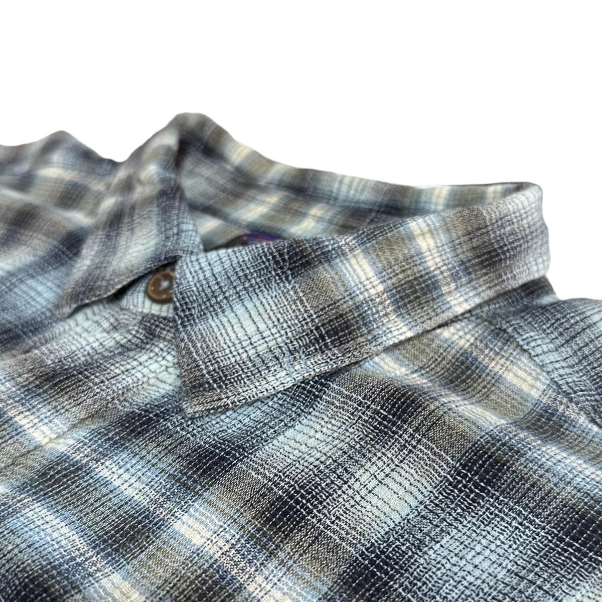 09年製 patagonia A/C Shirt 青 L 00s パタゴニア 半袖 ACシャツ 09年製 patagonia A/C Shirt 青 L 00s パタゴニア 半袖 ACシャツ
