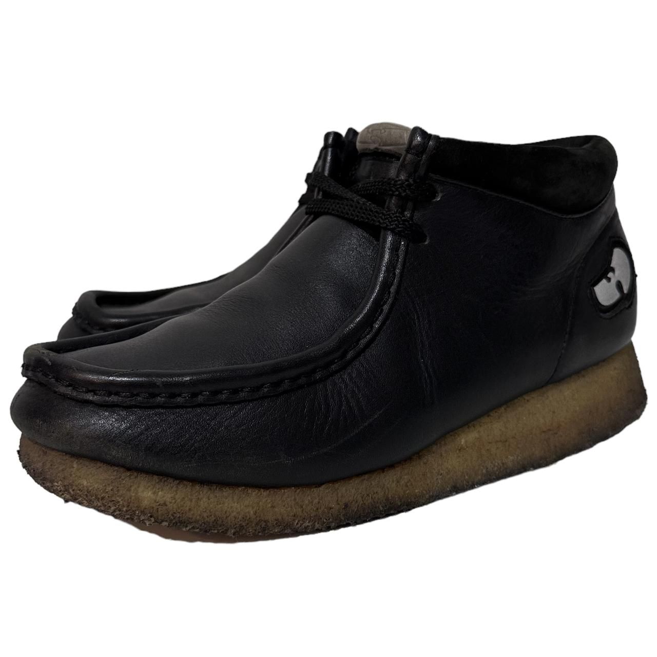 00s WU WEAR Wallabee Boots 黒 US7/25.0 ウーウェア ワラビー 00s WU WEAR Wallabee Boots 黒 US7/25.0 ウーウェア ワラビー