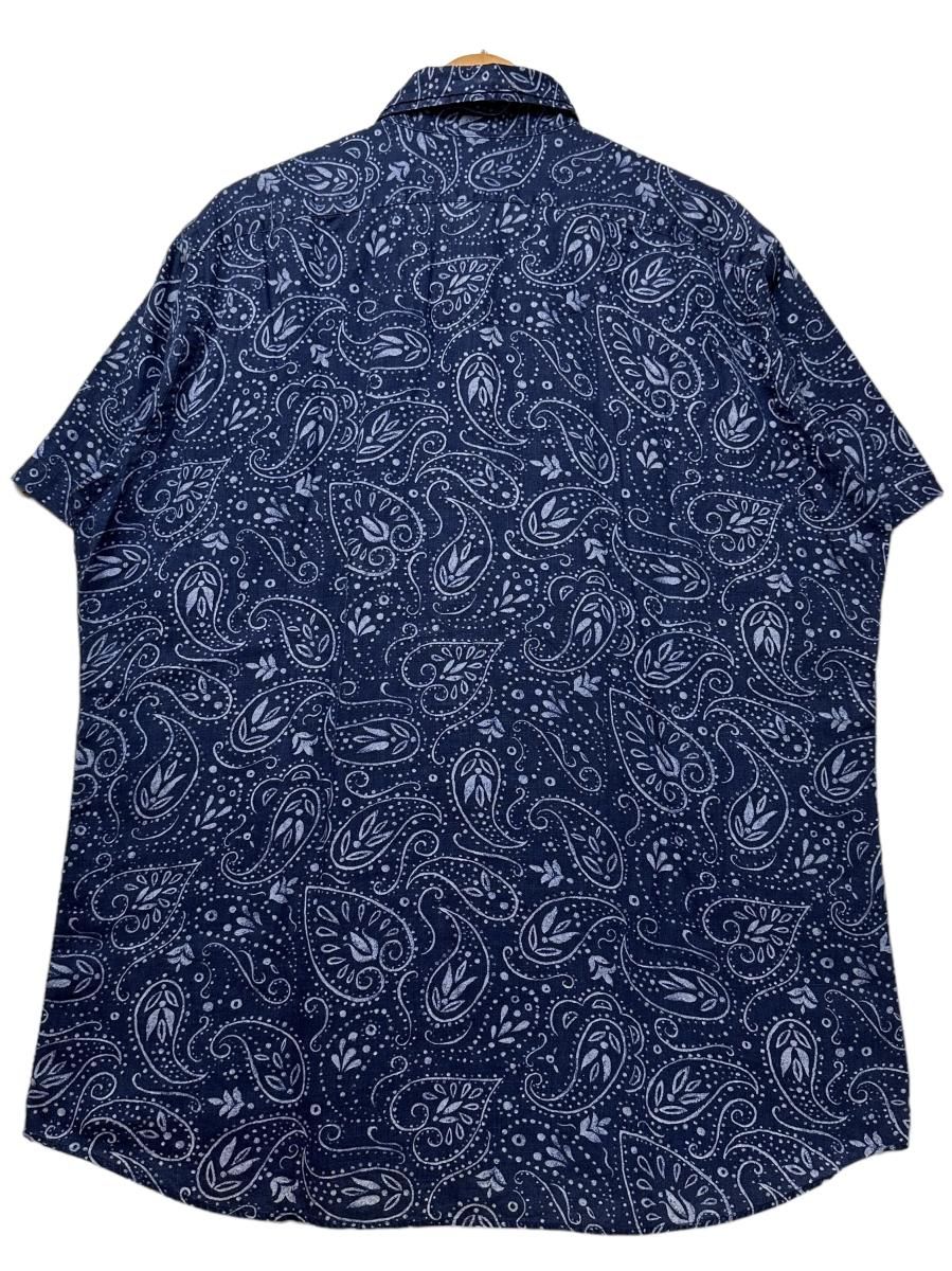 polo ralphLaurenリネン100% 開襟　アロハシャツ　麻 00s Polo Ralph Lauren 