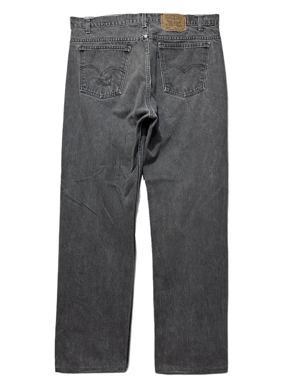 USA製 91年 Levi's 505 Black Denim Pants USA製 91年 Levi's 505 Black Denim Pants