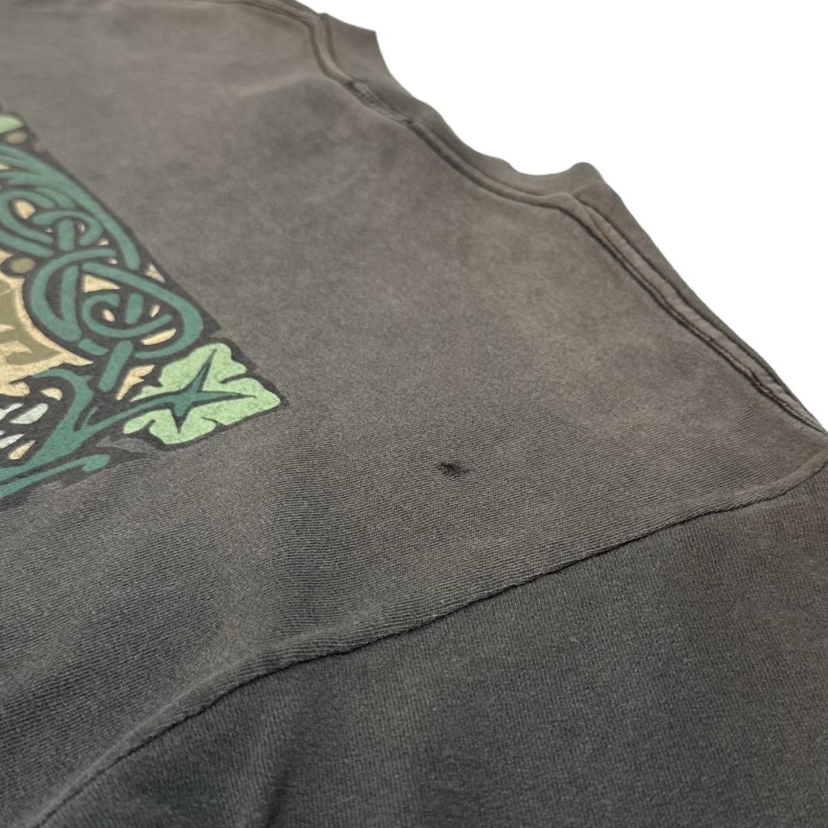 90s BRONZE AGE Print S/S Tee 黒 L ブロンズエイジ 半袖 T