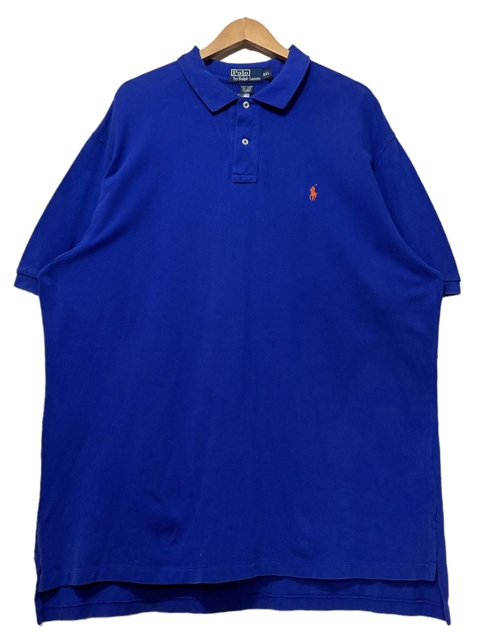 Polo Ralph Lauren Cotton S/S Polo Shirt 青 XXL ポロラルフ Polo Ralph Lauren Cotton S/S Polo Shirt 青 XXL ポロラルフ