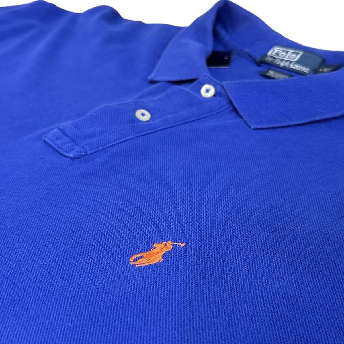 Polo Ralph Lauren Cotton S/S Polo Shirt 青 XXL ポロラルフ Polo Ralph Lauren Cotton S/S Polo Shirt 青 XXL ポロラルフ