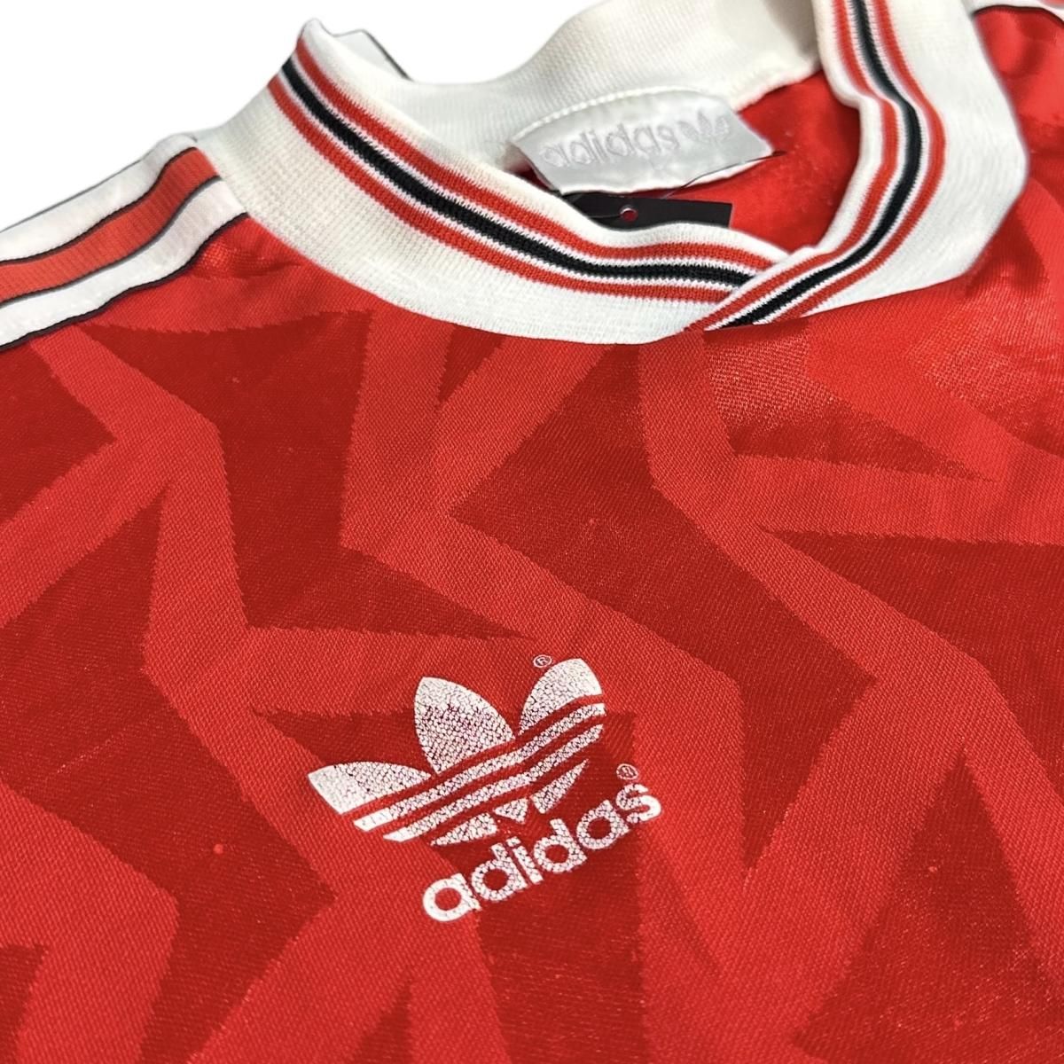 90s adidas S/S Soccer Jersey 赤 L アディダス サッカーシャツ 90s adidas S/S Soccer Jersey 赤 L アディダス サッカーシャツ