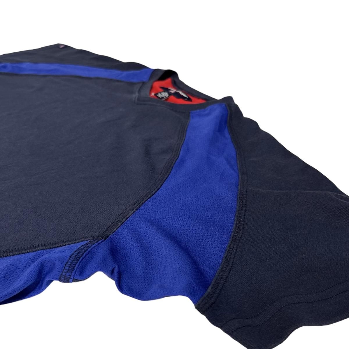 カナダ製 90s POLO SPORT S/S Tee 紺青 L ポロスポーツ 半袖 T