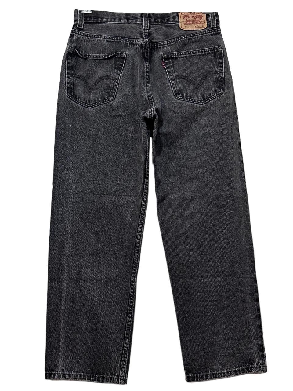 00s Levi's 550 Black Denim Pants 黒 W33×L29 リーバイス Levis 00s Levi's 550 Black Denim Pants 黒 W33×L29 リーバイス Levis