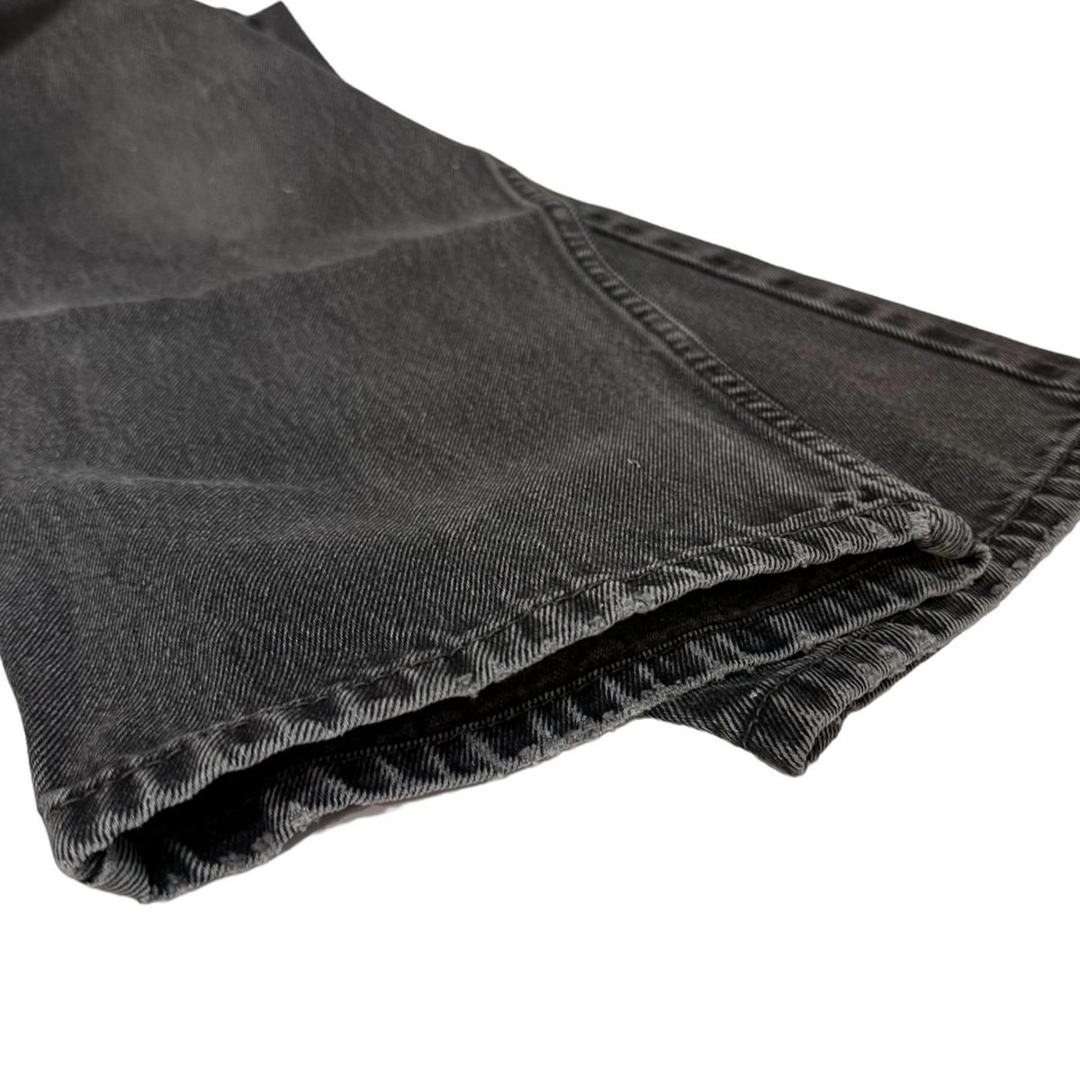 00s リーバイス　550 ブラックデニムパンツ W36L29　【A03】 00's Levi's 550 ブラックデニムパンツ “DEADSTOCK / W36 L29