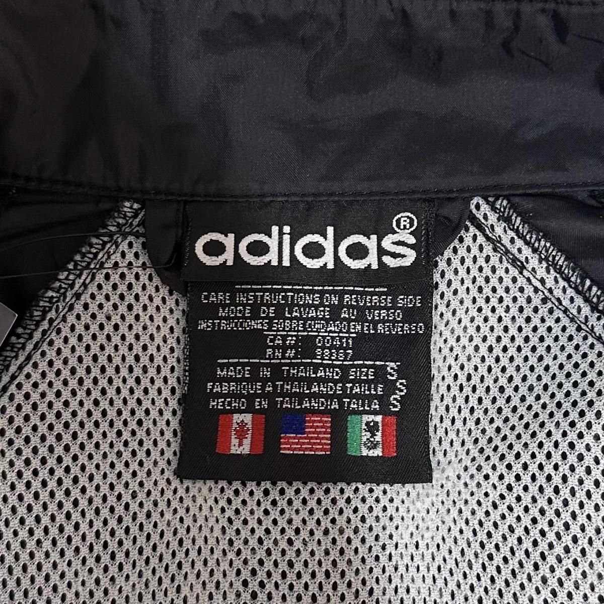 90s adidas Logo Nylon Jacket 黒 S アディダス ナイロン 90s adidas Logo Nylon Jacket 黒 S アディダス ナイロン