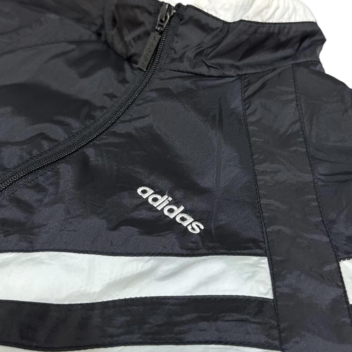90s adidas Logo Nylon Jacket 黒 S アディダス ナイロン 90s adidas Logo Nylon Jacket 黒 S アディダス ナイロン