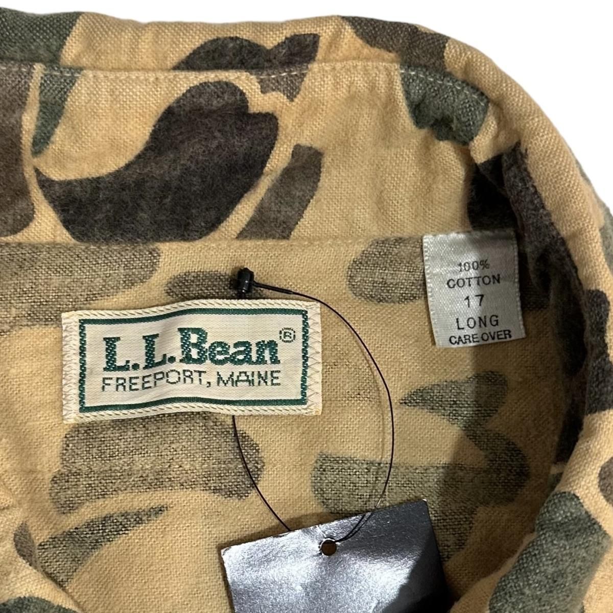 80s L.L.Bean Duck Hunter Camo Chamois Cloth L/S Shirt 迷彩 80s L.L.Bean Duck Hunter Camo Chamois Cloth L/S Shirt 迷彩